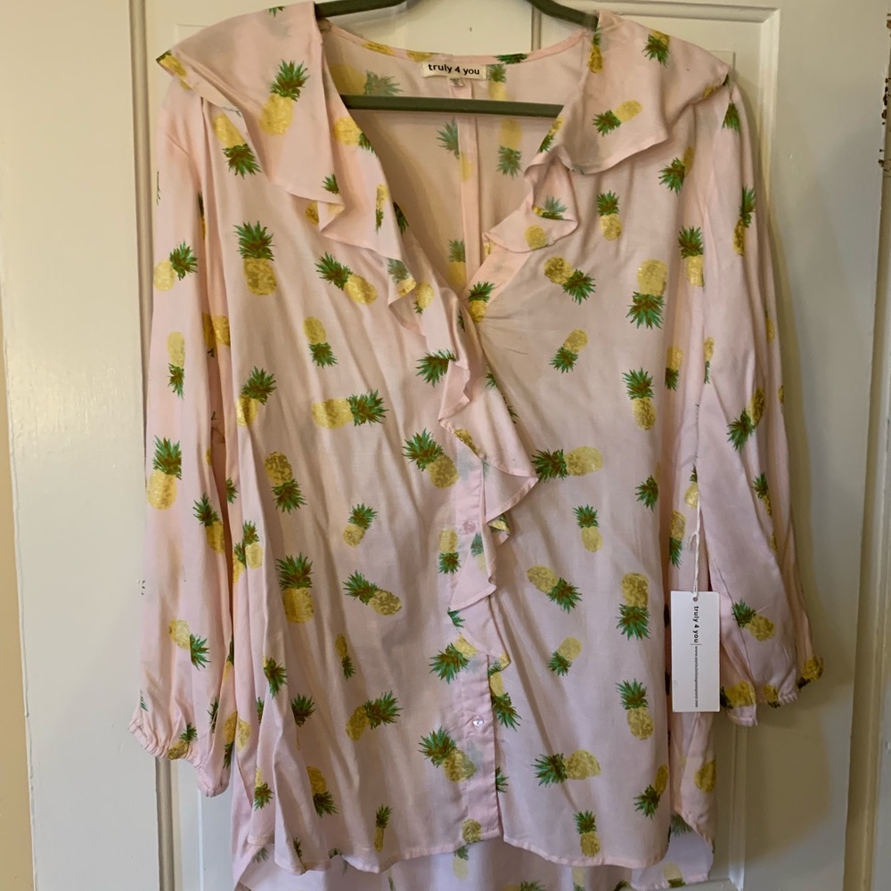 Pineapple blouse